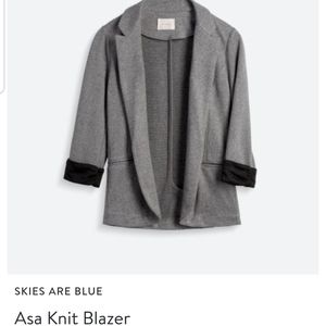 Knit Blazer